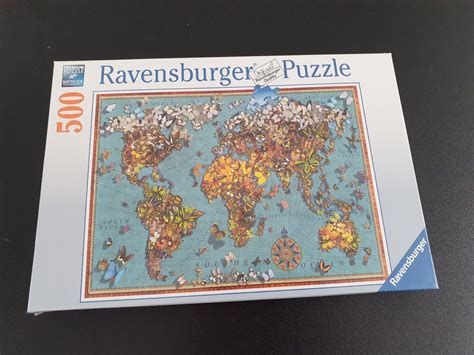 Ravensburger Puzzle Weltkarte Aus Schmetterlingen Kaufen Auf