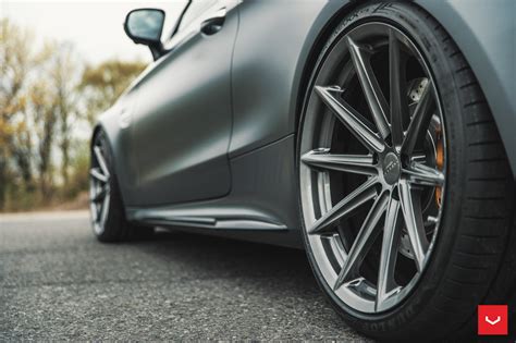 Gray Mercedes C Class Makes A Statement On The Road Fitted With Custom