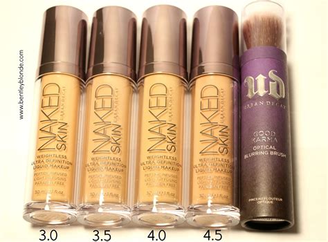 Urban Decay Naked Skin Foundation Beauty Balm Flushed Palette Ammo