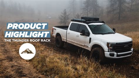 Your Ford F250350 Needs This Roof Rack The Sherpa Thunder 17 22