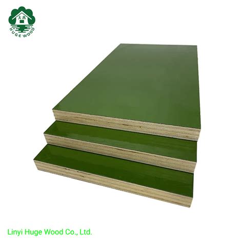 Made In China Green Pp Plastic Film Faced Plywood For Concrete Formwork