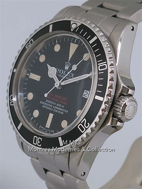 Rolex Sea Dweller Double Red R F Occasion Mmc Num