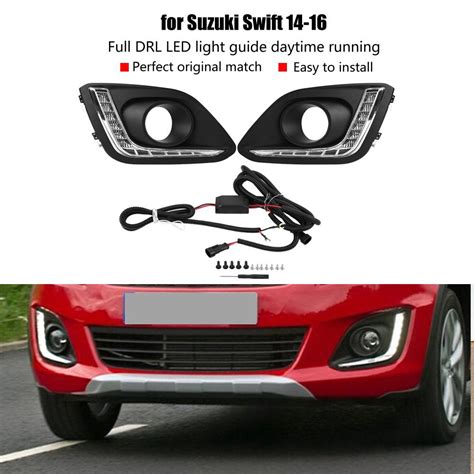 External Lights Indicators X Led Daytime Running Light Drl Front Fog