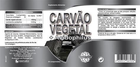 Carv O Vegetal Acidophilus Comprimidos