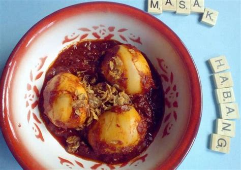 Resep Telur Masak Habang Oleh Nevi Sutio Cookpad