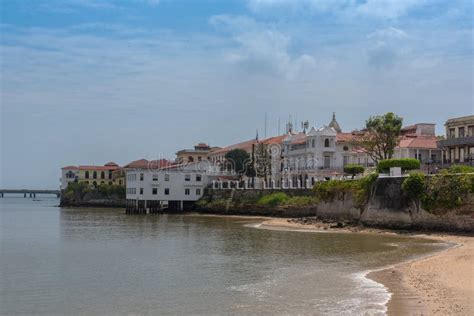 View of the Panama City Old Town Stock Image - Image of outdoor ...