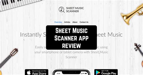 Sheet Music Scanner App Review | Freeappsforme - Free apps for Android ...