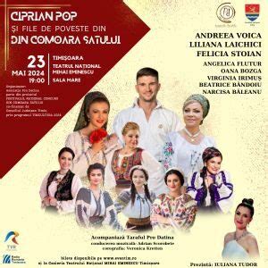 Cumpara Bilete Ciprian Pop Timisoara Teatrul National Mihai