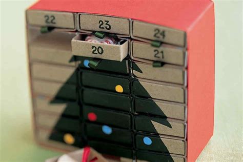 Adventskalender aus Streichholzschachteln basteln und füllen 20 Ideen