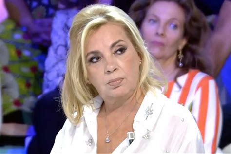 Carmen Borrego Dolida Por Las Duras Declaraciones De Su Hijo Y Paola