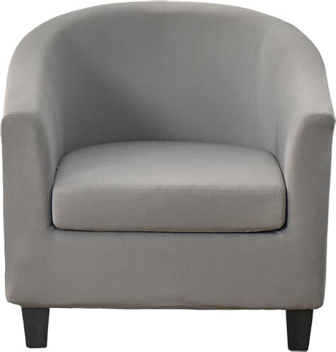 Amazon Crfatop Piece Club Chair Slipcover Stretch Barrel Chair