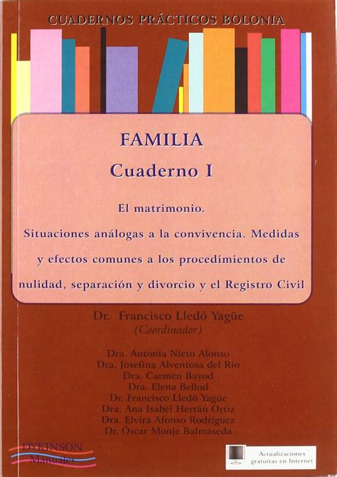 Cuadernos Pr Cticos Bolonia Familia Cuaderno I El Matrimonio