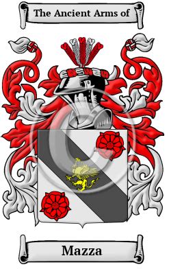 Mazza Name Meaning, Family History, Family Crest & Coats of Arms