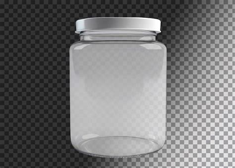 psd transparent plastic container isolated   transparent