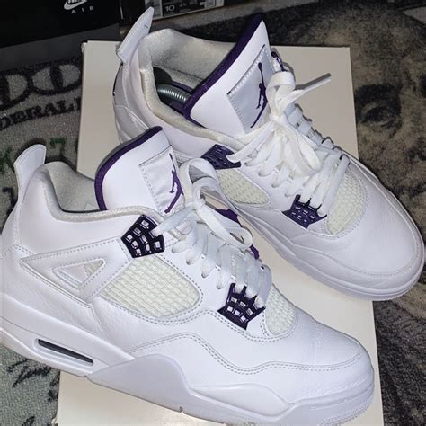 Air Jordan 4 Metallic Purple - Gem