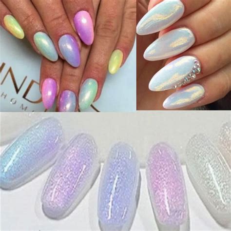 Buy Art Mermaid Effect Nail Gel Uv Nails Glitter