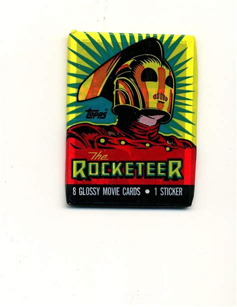 Topps The Rocketeer Trading Cards Pack At Amazon S Entertainment