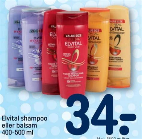 Loreal Elvital Balsam Rema Juni Alle Tilbudsavis