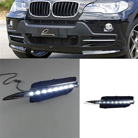 Car LED DRL Waterproof ABS Super Bright 12V LED Daytime Running Light