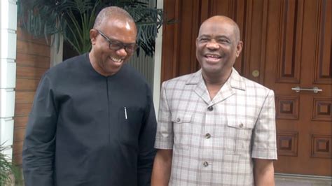 What Is Cooking Watch Peter Obi Wike Hold Hands After Another Closed