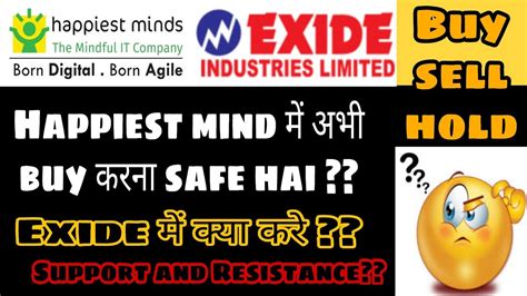 Exide Share Price Today Exide Industries Stock Happiest Minds Share