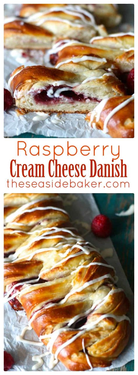 Easy Raspberry Cream Cheese Danish The Seaside Baker