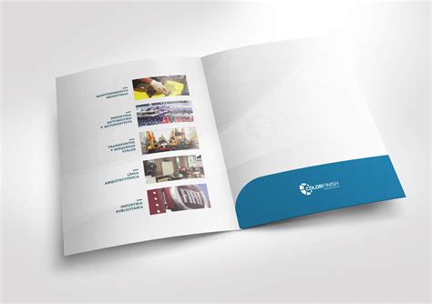 Carpeta Corporativa COLORFINISH On Behance