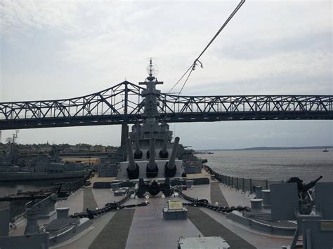 Looking along the USS Massachusetts [OC] [3264 x 2448] : r/MilitaryPorn