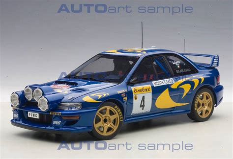 Subaru Impreza S Wrc Rallye Automobile Monte Carlo Liatti