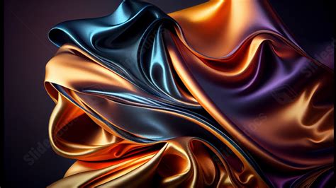 Silk Texture Golden Powerpoint Background For Free Download Slidesdocs