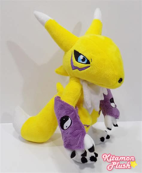 Digimon - Renamon custom plush by Kitamon on DeviantArt