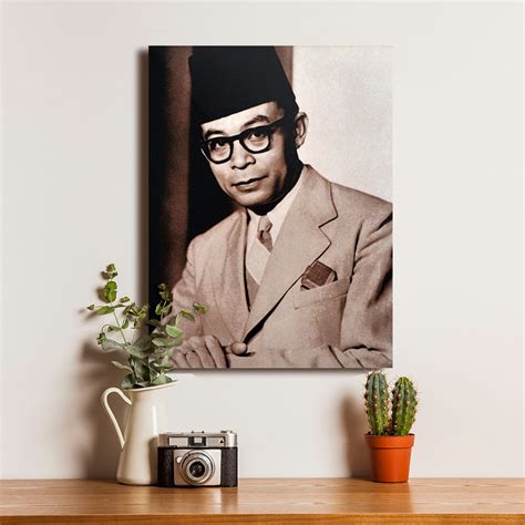 Jual Poster Mohammad Hatta Wakil Presiden Ri Pertama Dekorasi