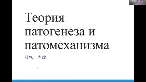 4-й вебинар по Хуан Ди Нэй Цзин - YouTube