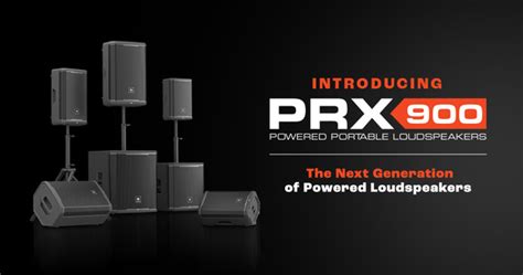 Jbl Professional Introduces Prx Series Professional Portable Pa