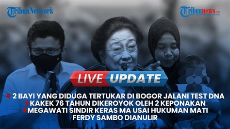 LIVE 2 Bayi Tertukar Di Bogor Jalani Test DNA Megawati Sindir Keras