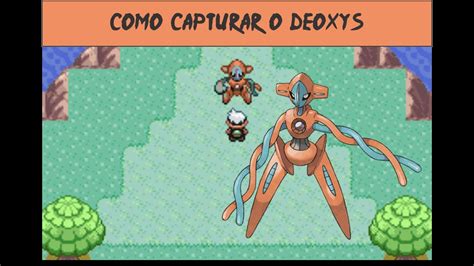 Como Capturar O Deoxys No Pok Mon Fire Red Youtube