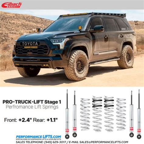 Eibach Toyota Sequoia Pro Truck Lift Stage E