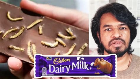 Worm In Dairy Milk Tamil Madan Gowri Mg Youtube