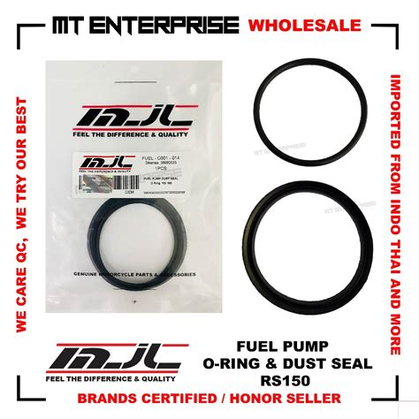 Mjl Original Honda Fuel Pump Dust Seal O Ring Rs Set