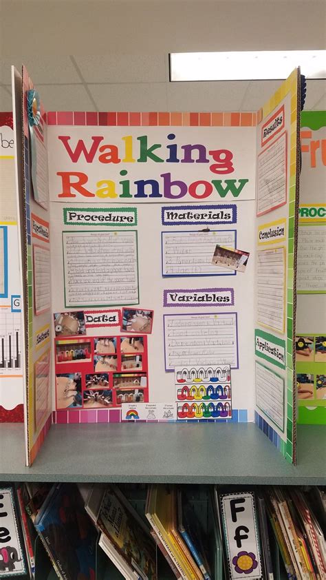 Rainbow Science Fair Projects