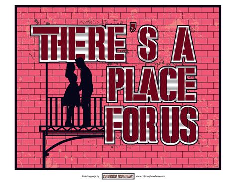 West Side Story "Tonight, Tonight" Collection | Coloring Broadway