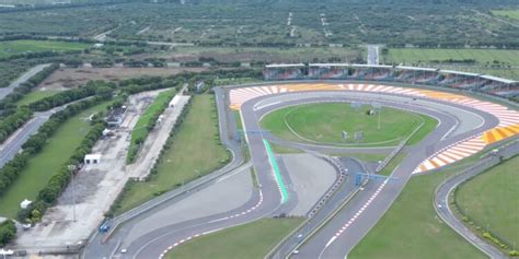 Vídeo Imagens de drone revelam preocupações o circuito de Buddh na