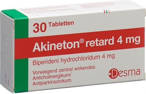 Akineton Retard Tabletten 30 Stück in der Adler Apotheke