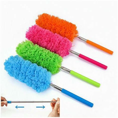 Microfibre Duster Telescopic Handle Extendable Magic Cleaning Feather Brush Ebay