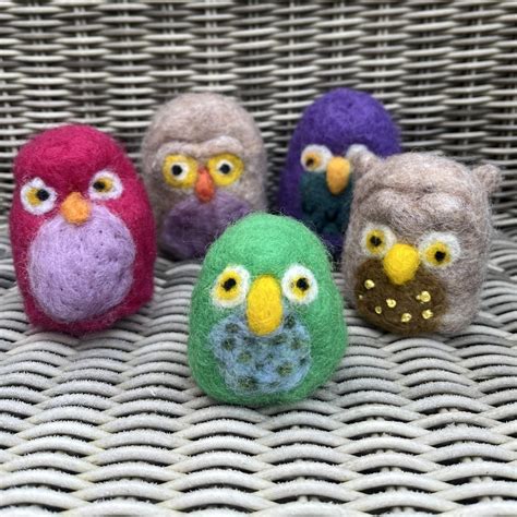 Needle Felting Make An Owl