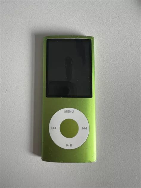 APPLE IPOD NANO 5th Generation Green Faulty 8GB 17 41 PicClick CA