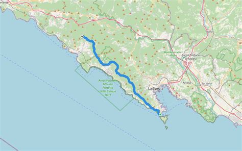 Alta Via Delle 5 Terre Portovenere Monte Soviore Foce Di Dosso