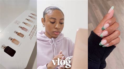 Vlog New Job Mini Walmart Haul Nail Appointment Kayali Perfume