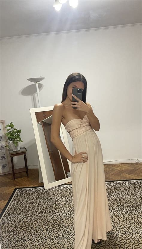 Vestido Komodo Nude Comprar En Capri Boutique