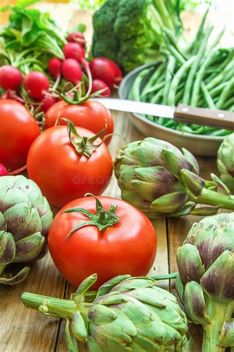 Variedade De Feijões Verdes Dos Vegetais Orgânicos Coloridos Frescos